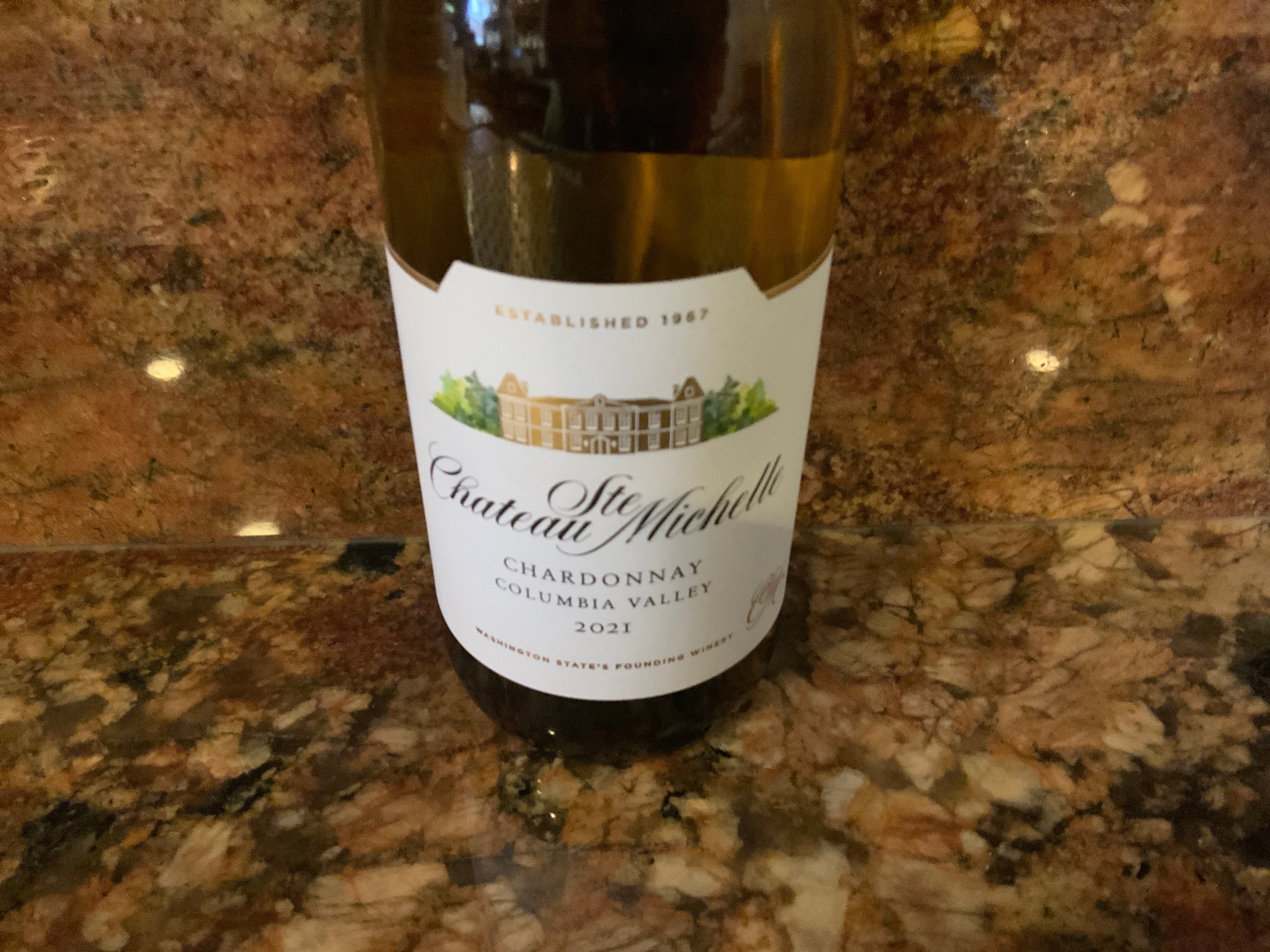 Chateau St Michelle Chardonnay 750ml Bethesda Wine Wine and Beer To Go